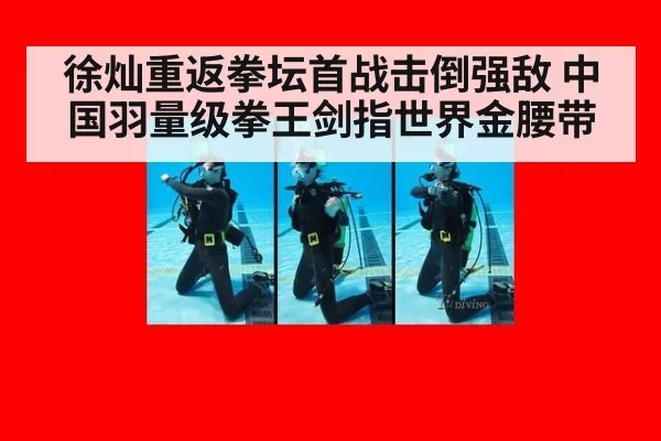 徐灿重返拳坛首战击倒强敌 中国羽量级拳王剑指世界金腰带